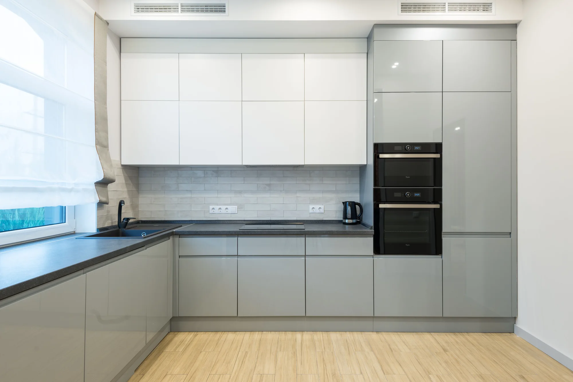 Køkken efter køkkenrenovering i Silkeborg